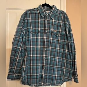 Men’s Carhartt Snap Button Down Shirt